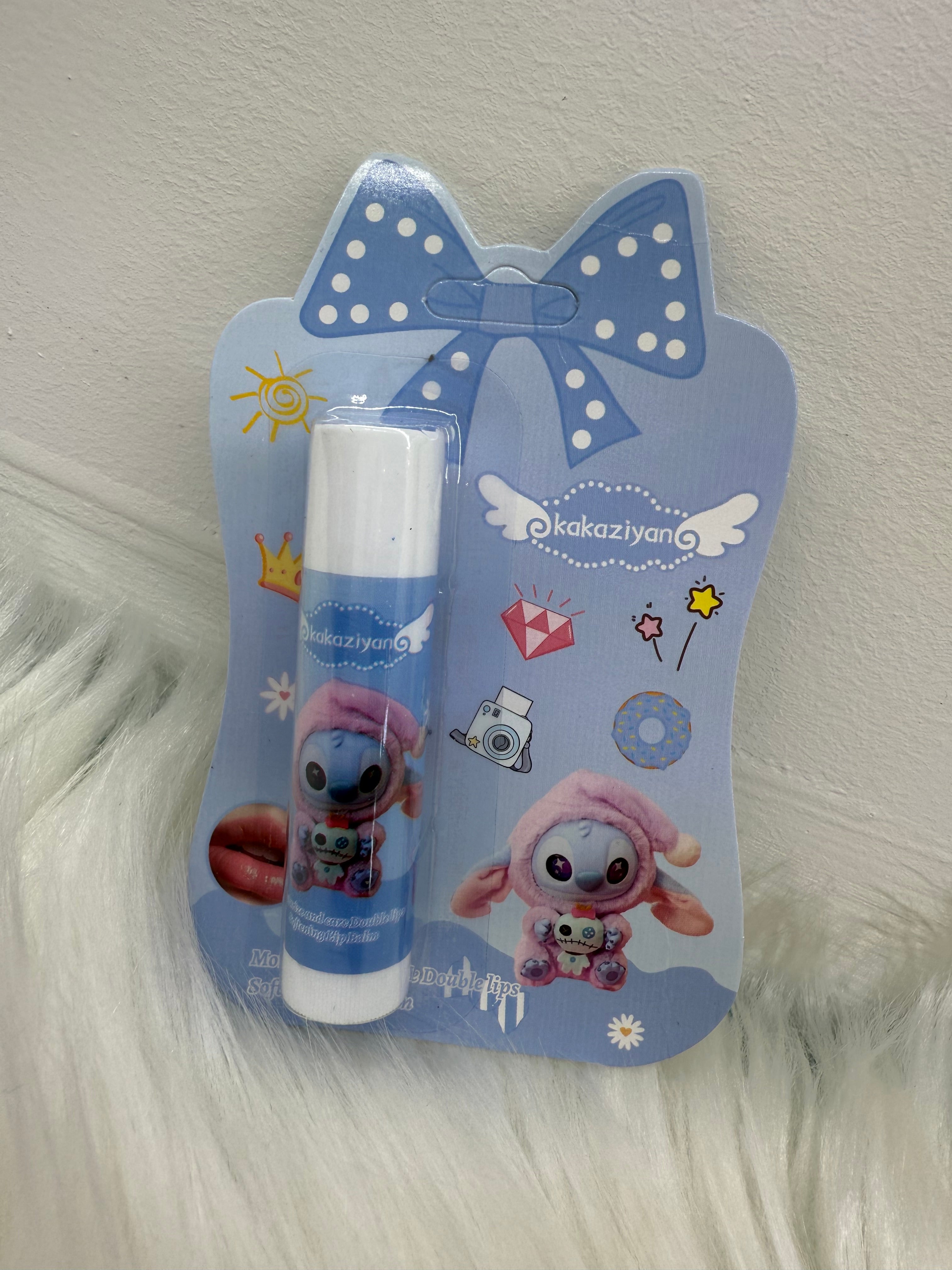 Lip balm stick& Labubu